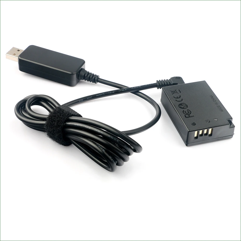 5V USB TO LP E17 LPE17 ACK-E17 DR-E17 Dummy Battery&DC Power Bank USB Cable for Canon EOS M3 M5 M6 M6 Mark2 ii ACKE17