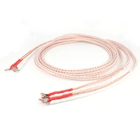pair 8tc speaker cable speaker cables without original box banana to spade