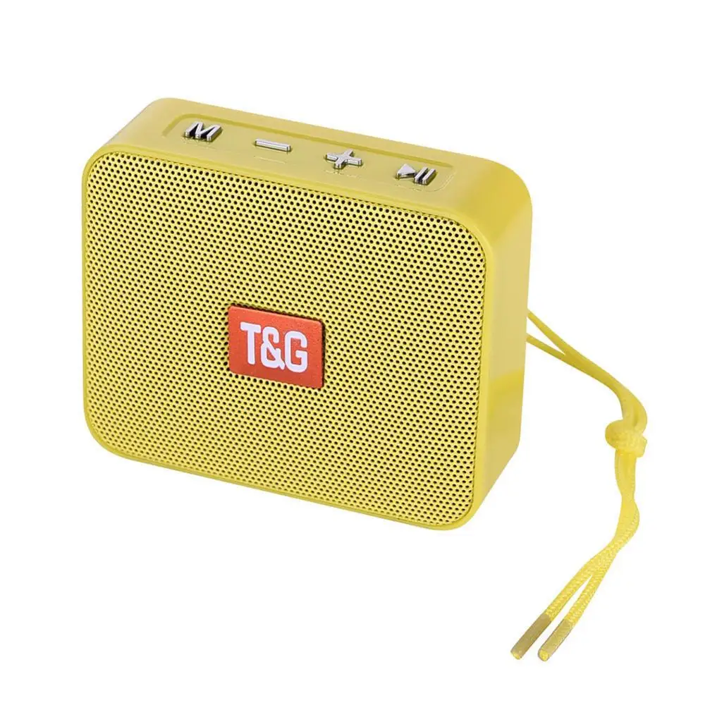 Gold TG166 музыкальный BRIC Bluetooth динамик сабвуфер открытый портативный мини-динамик может быть громкой связи - Цвет: Gold