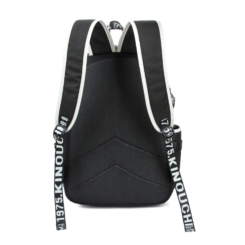 Canvas School Bags for Girls Teenagers Backpack Women Bookbags Black Large Capacity Laptop Bag Middle High College Schoolbag