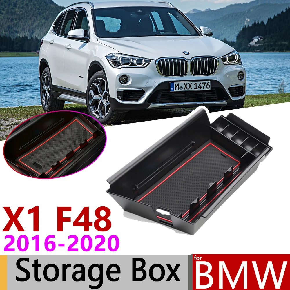 Подлокотник для BMW X1 F48 X1M Power LHD 2016 ~ 2020|Наклейки на автомобиль| |