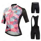 Новинка 2021, профессиональный женский велосипедный комплект, женская одежда для горного велосипеда, женская одежда для гоночного велосипеда, одежда для велоспорта, комплект велосипедной одежды из Джерси