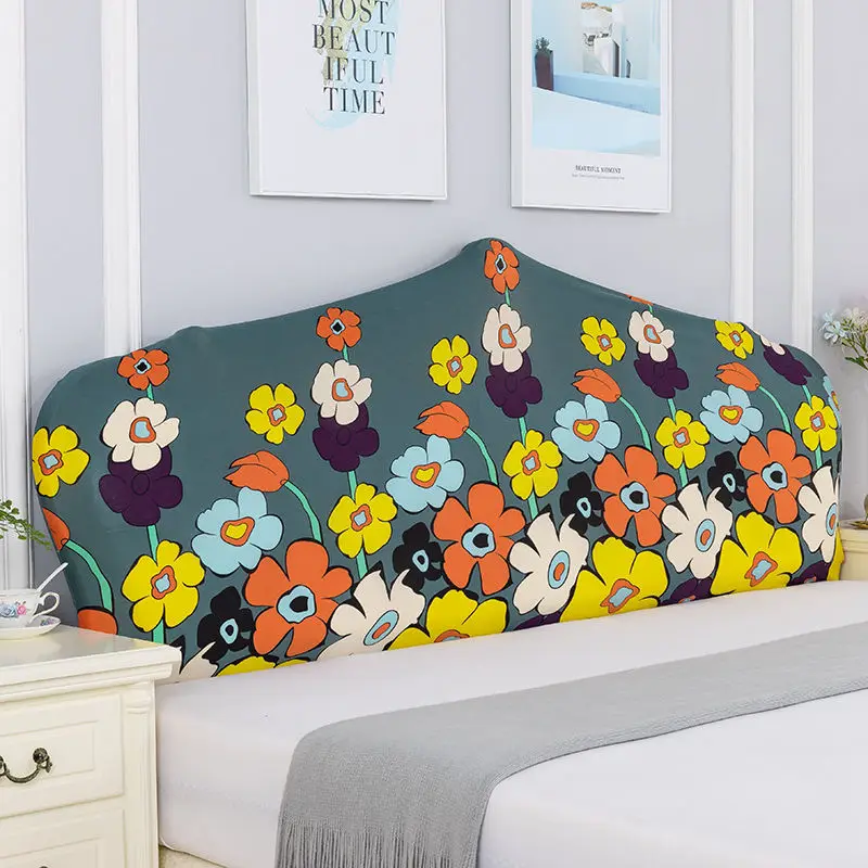 Эластичный универсальный чехол на спинку кровати все включено Heed Cover Европейский