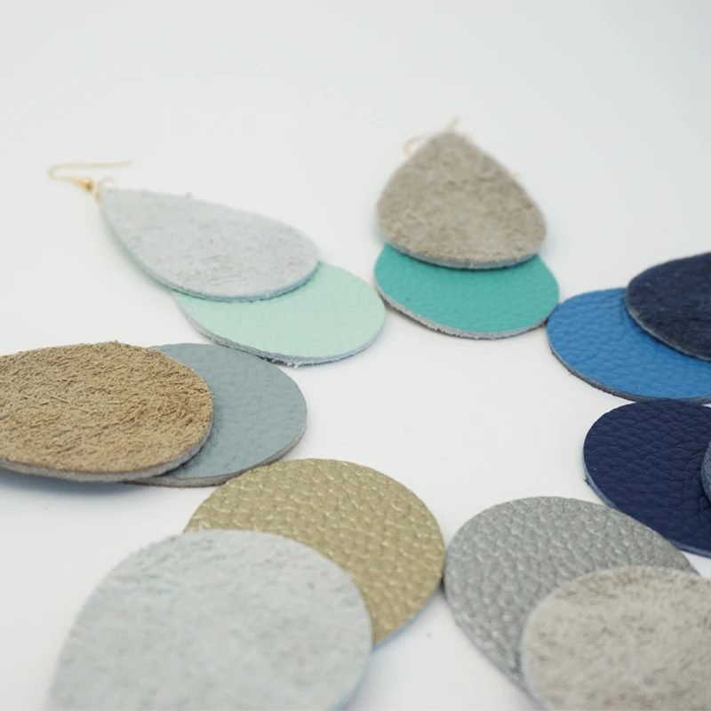 Женские серьги капли из натуральной кожи M & G с каплями современные модные