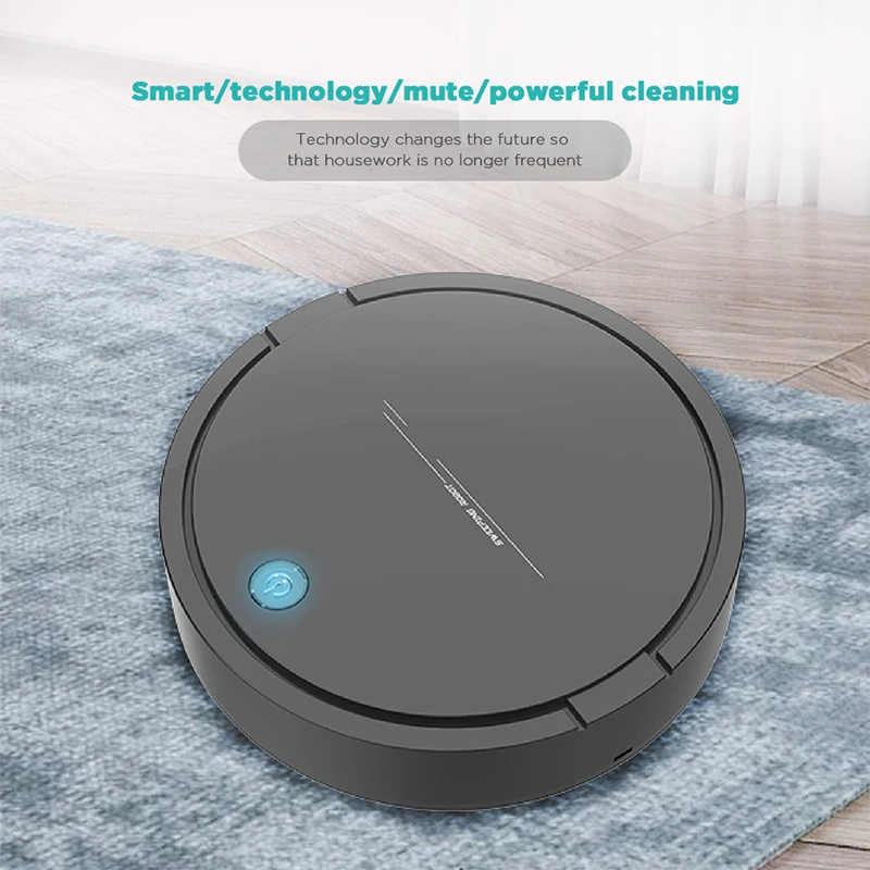 

2-in-1 Smart Robot Vacuum Cleaner Mopping Sweeper Strong Suction Automatic Cleaning Rechargeable Anti-crash Sweeping