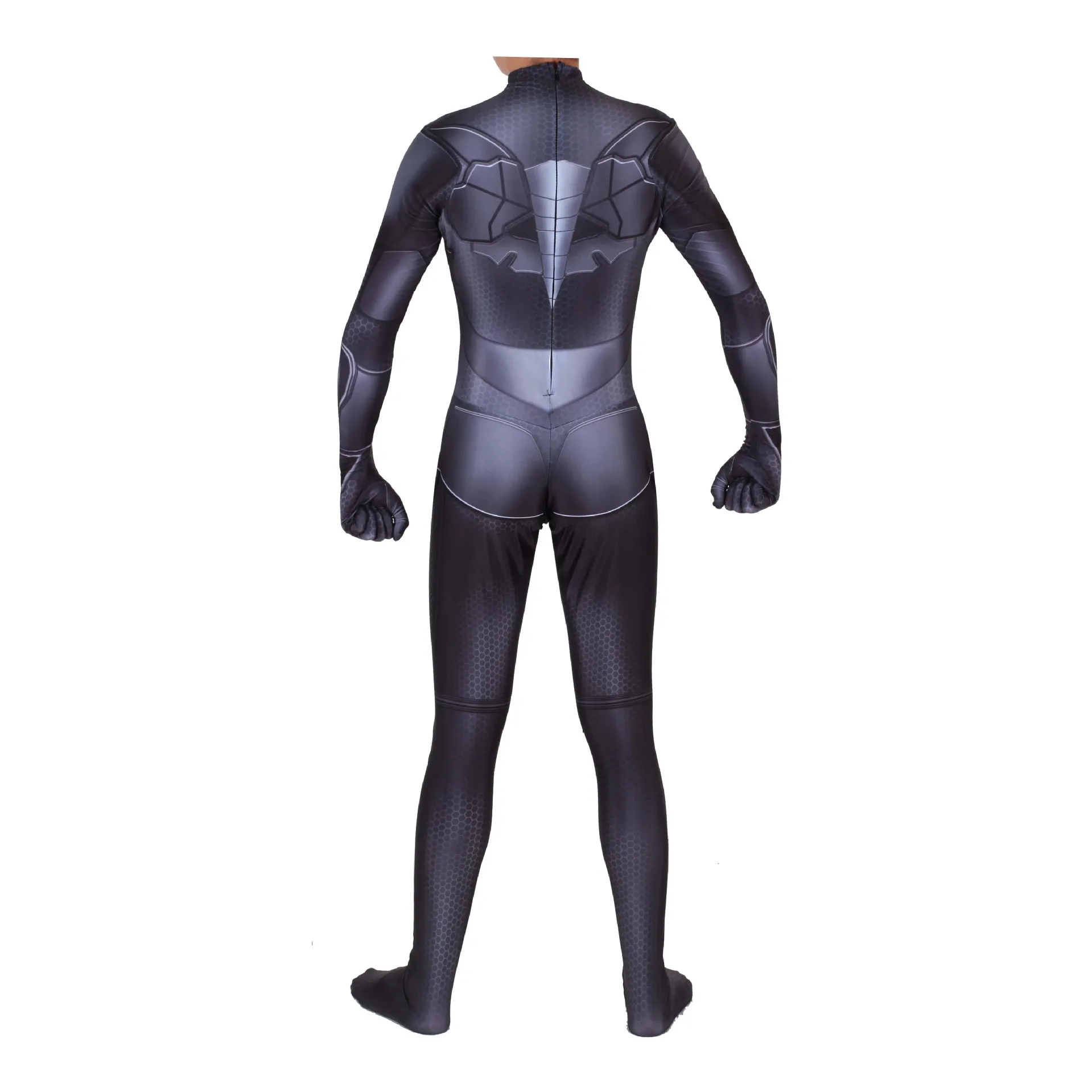 Batman Cosplay Costume Mask suit The Dark Knight Bruce Wayne Superhero Halloween Costume Zentai Bodysuit Jumpsuit Kids Men Adult