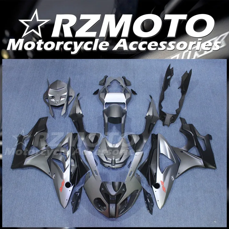 

4Gifts New ABS Fairings kit Fit for BMW S1000RR 2009 2010 2011 2012 2013 2014 09 10 11 12 13 14 HP4 bodywork set Gray Matte