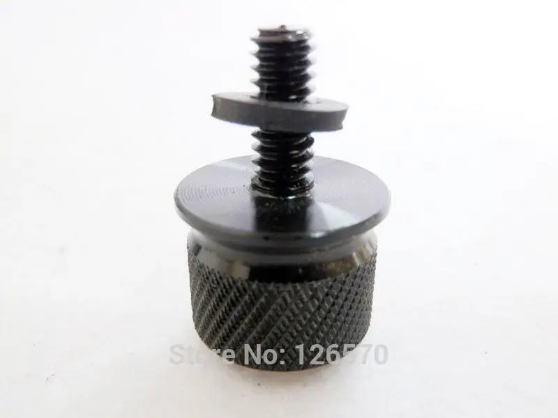 Черные винты с накатанным болтом для мотоцикла алюминиевые Harley Touring Road King Street Glide