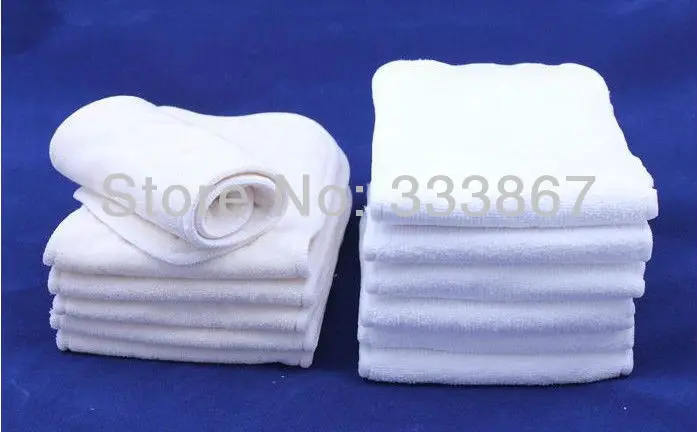 12 шт./Партия Детские Тканевые вкладыши в Подгузники моющиеся микрофибровые 3