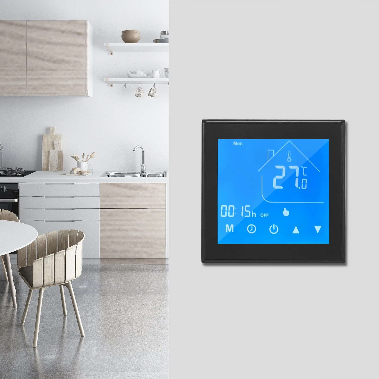 WiFi Smart Thermostat LCD Display Temperature Controller for Week Programmable Heating Ewelink APP Control (GC/GA) | Электроника