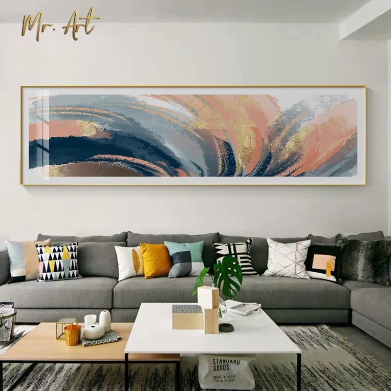 

Flower Wall Art Canvas Painting Modern Abstract Golden Floral Poster Print Home Decoration Nordic Living Room Bedroom Pictures