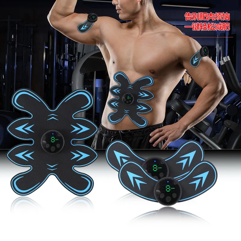 Женский тренажер для мышц живота тонизирующий пояс электростимулятор АБС