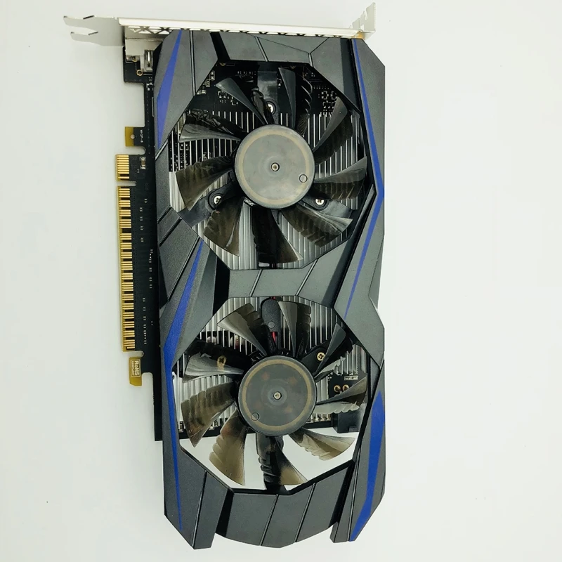 

Portable GeForce GTX 1050 Ti 1GB GDDR5 128 Bit Direct Gaming Graphics Card ,PCI Express 3.0 16X with Twin Cooling Fan