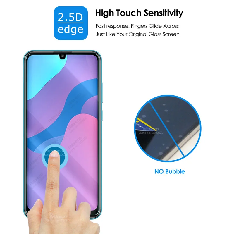 Закаленное стекло 2 в 1 для honor 9a Защитное huawei 9s 9c honer 9 a s c 9H Защитная пленка