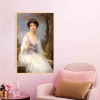 amable lenoirthe pink rosecanvas oil painting western art decor poster wall art aesthetic home interior decoration