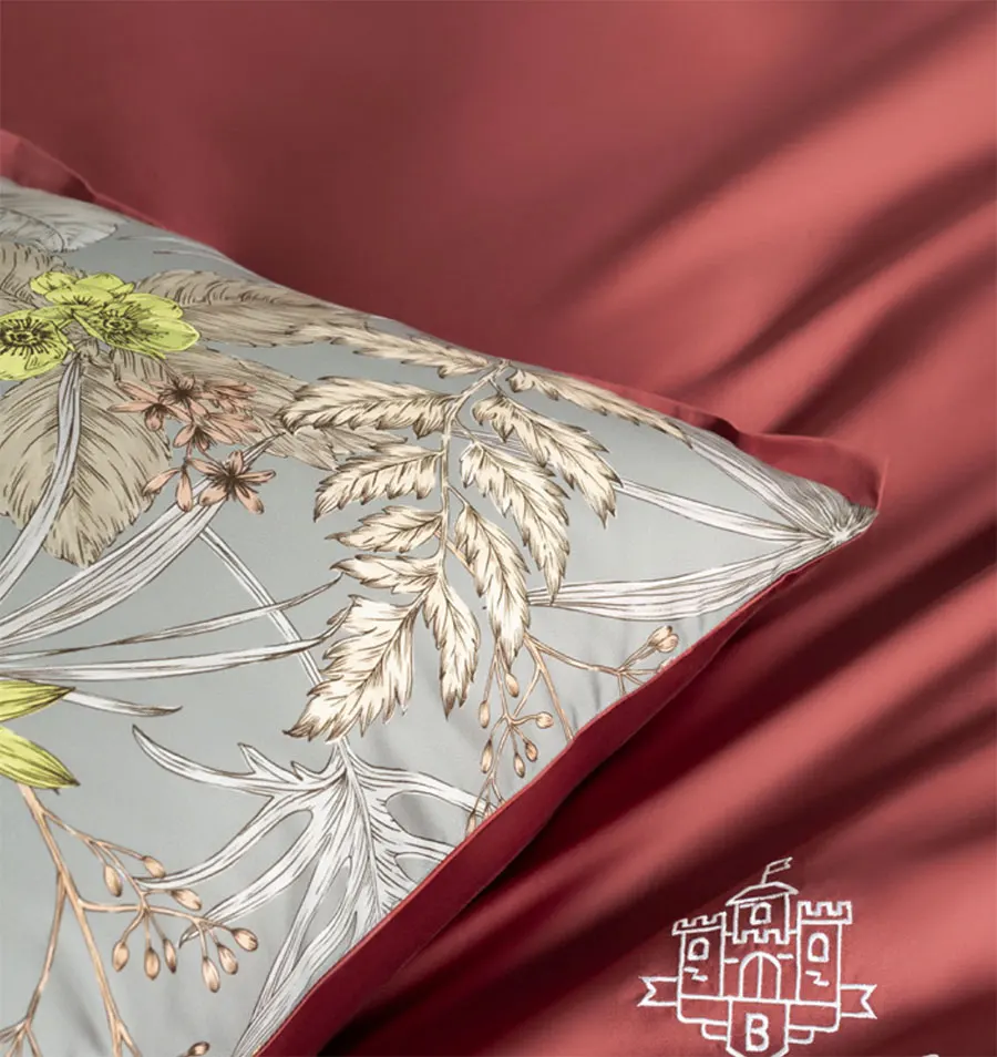 

Vintage unusual pastoral bedding set,full queen king 60s cotton western double home textile bed sheet pillow case quilt cover