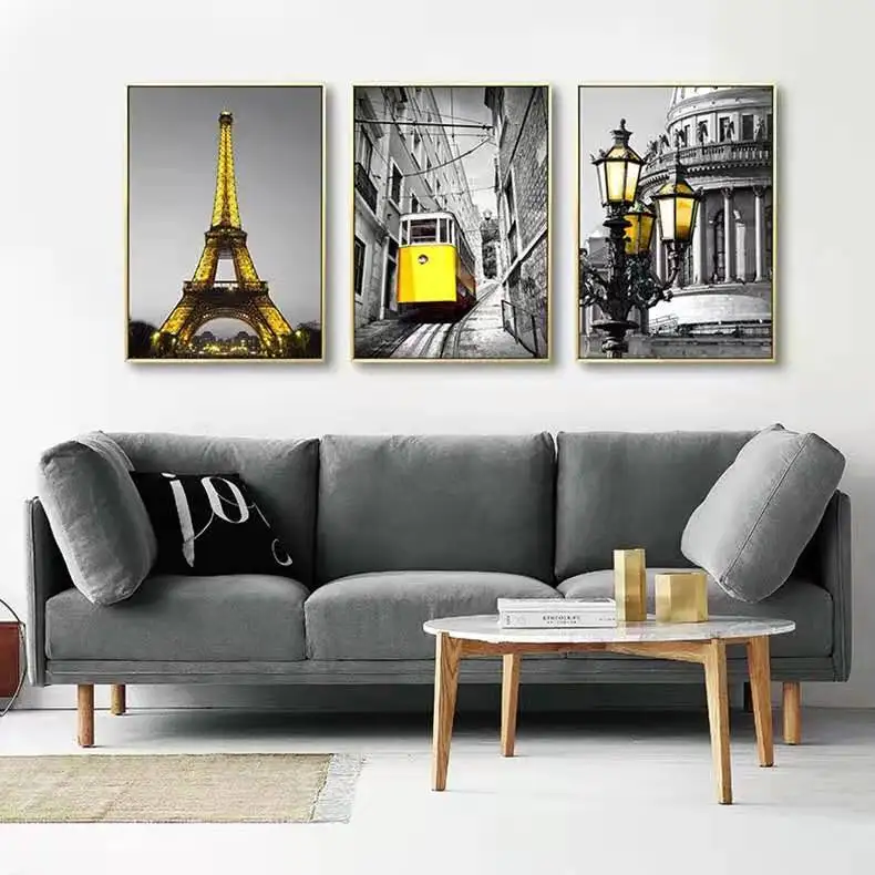 Скандинавская декоративная роспись для гостиной дивана современная простая