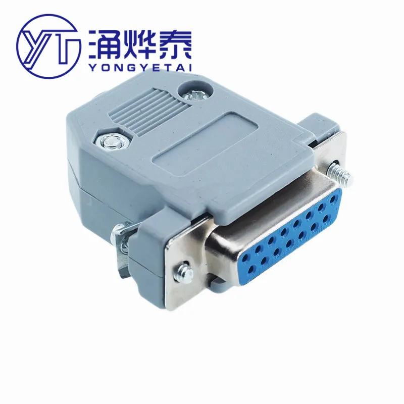 YYT 2 набор серийных пластиковых оболочек DB9 DB15 DB25 DB26 DB37 двухрядная сварочная