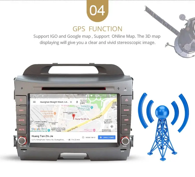 LJDA Android 10,0 dvd-плеер для автомобиля KIA Sportage 2010- 2 Din автомагнитола аудио wifi Canbus gps навигация стерео Мультимедиа