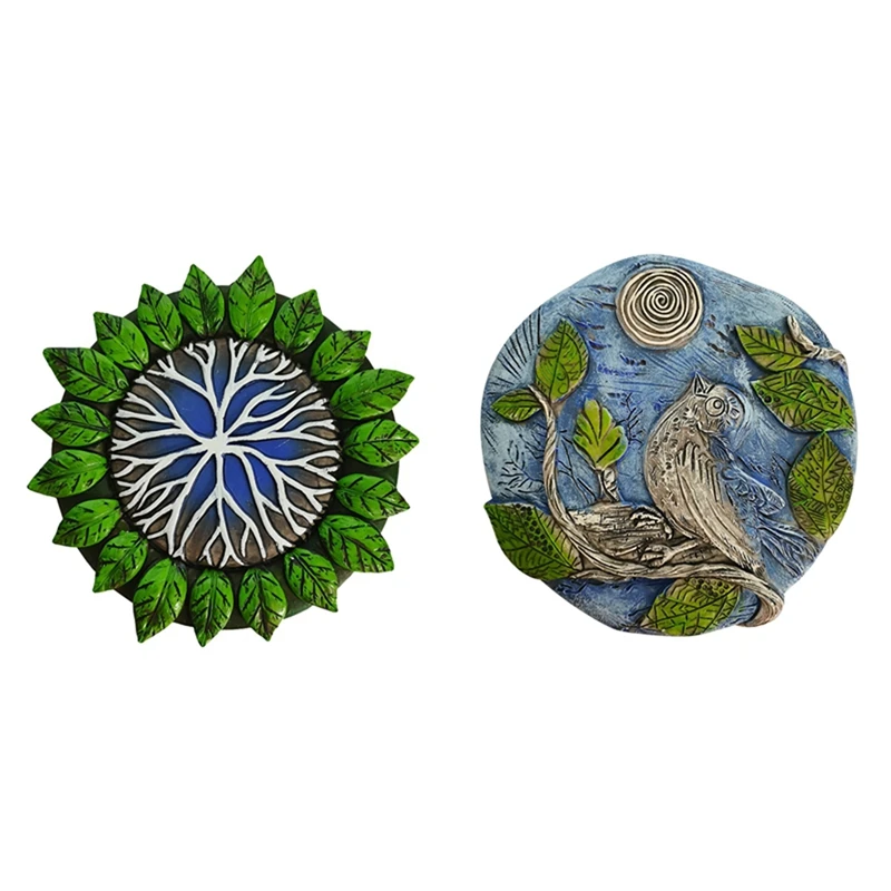 

Tree Mandala Garden Sculpture Cast Garden Art Gardening Gift Garden Decor Gift for Gardener