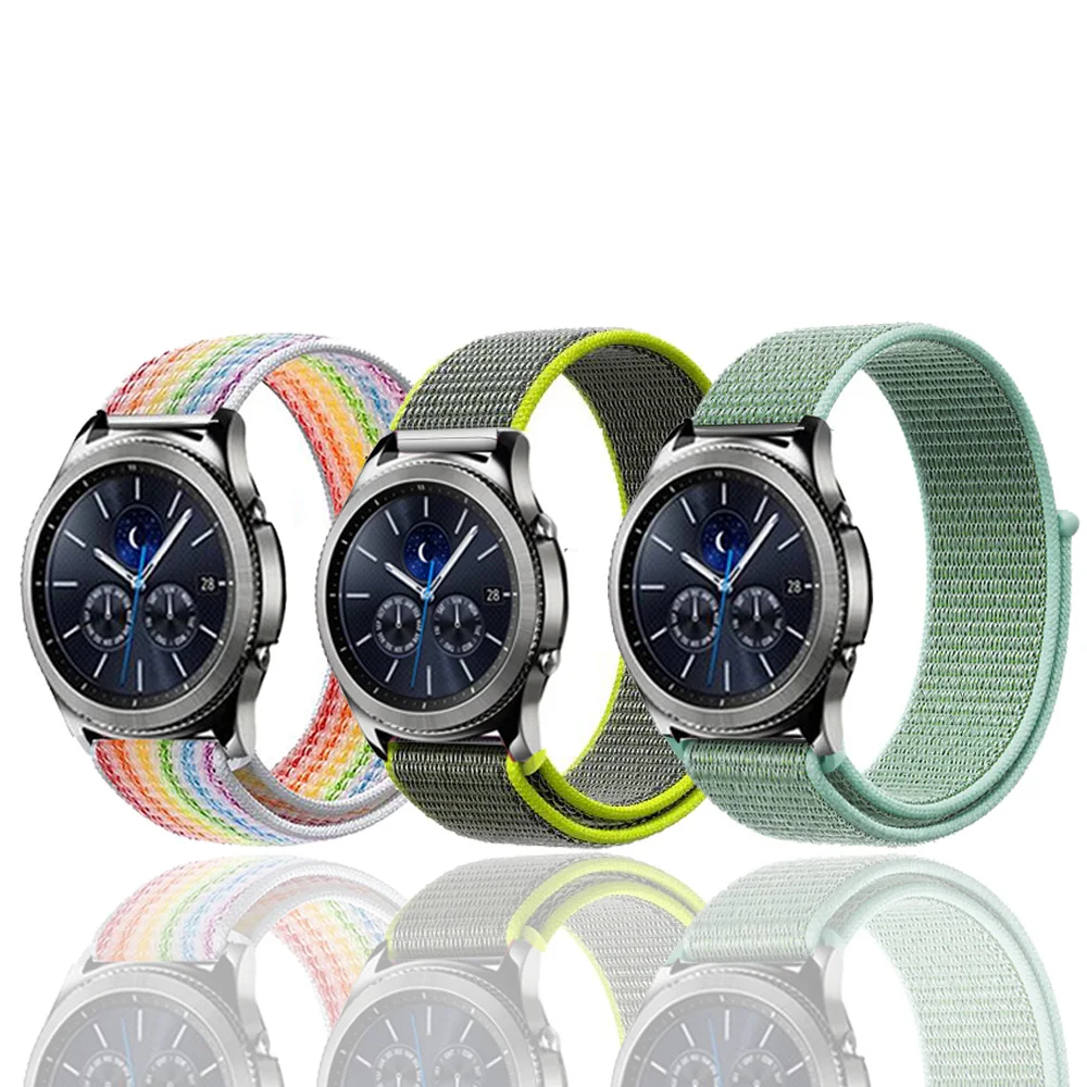 20 мм 22 ремешок для часов samsung watch gear Sport S3 S2 Galaxy 46 42 huami amazfit bip браслет huawei GT 2|Ремешки