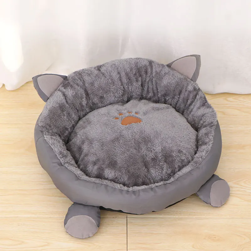 

Pet Supplies Cat Litter Removable and Washable Teddy Small Kennel Four Seasons Universal Plus Velvet Dog Mat Camas Para Perros