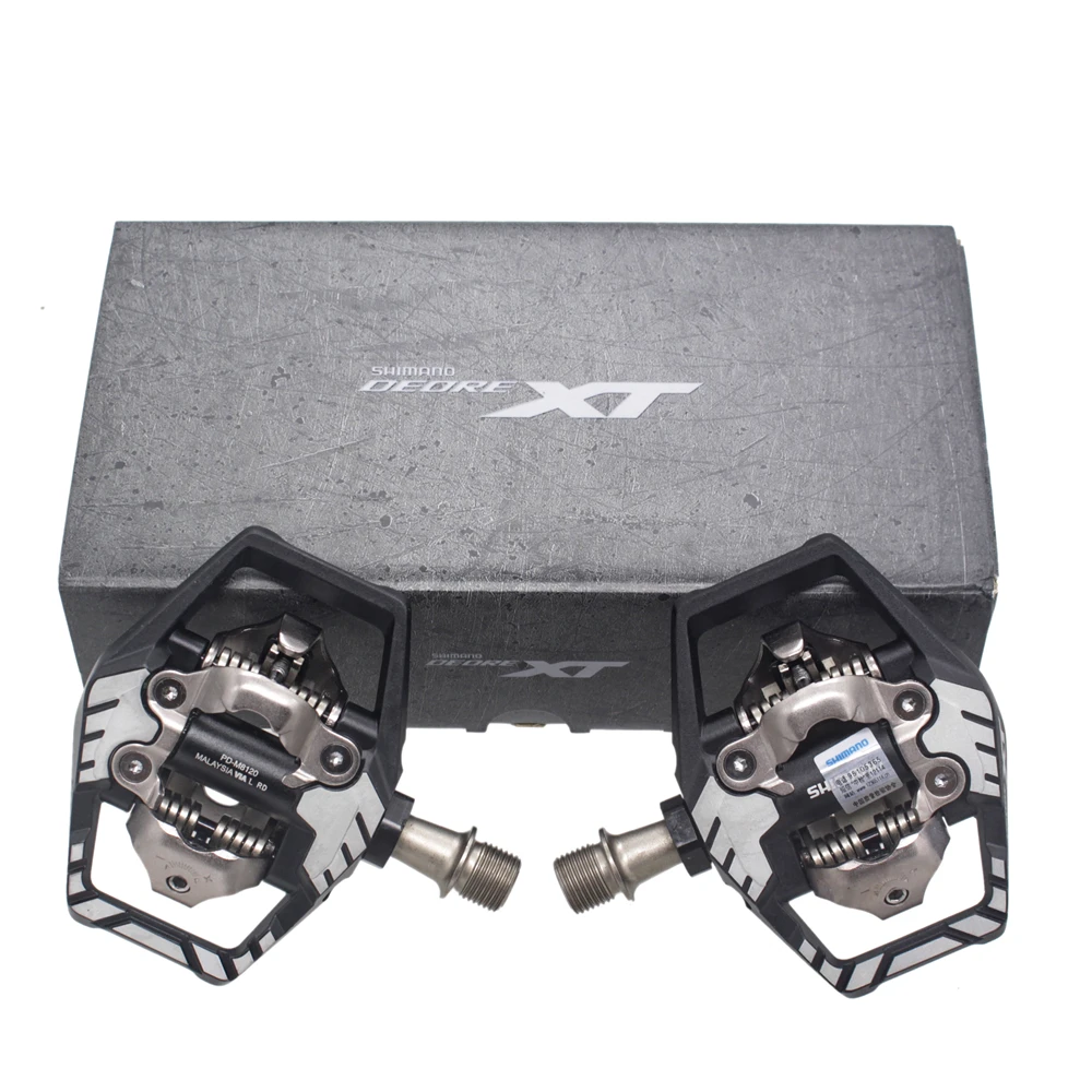 Shimano Deore XT PD M8100 M8120 Горный или Кроссовый велосипед SPD контактные педали самоблокирующиеся педали набор w/Cleat SM-SH51