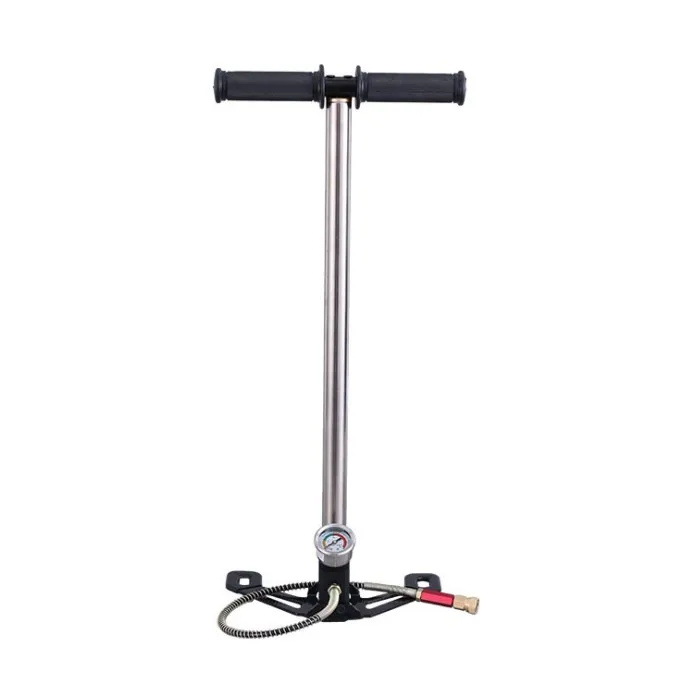 300bar 30mpa 4500psi 3 Stage PCP Mini Hand Operated Air Pump For Car/motorcycle/bicycle Inflator High Pressure Compressor | Спорт и