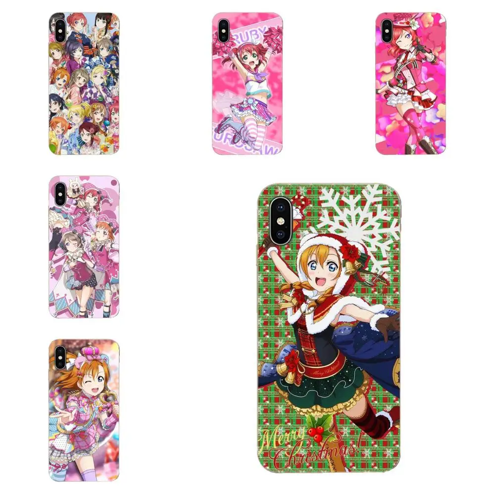Тонкий силиконовый чехол Love Live School Idol для Xiaomi Redmi Note 8 8A 8T 10 K30 5G Pro Motorola G G2 G3 G4 G5 G6 G7