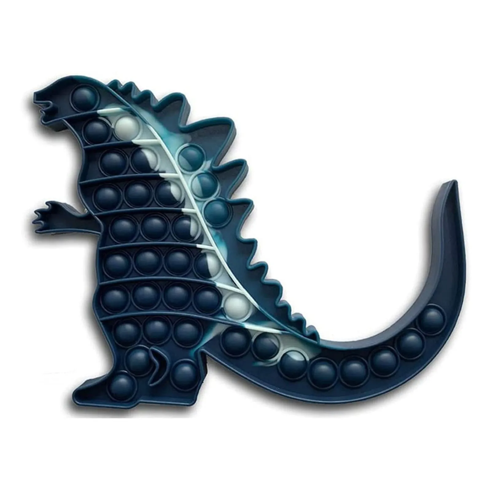 Dinosaurio luminoso Fidget Juguetes | Juguetes Fidget | Fidget juguetes empujar burbuja sensorial juguete para el autismo de alivio de estr&eacute;s juguetes para adultos chico Anti-estr&eacute;s Pack de Juguetes-3