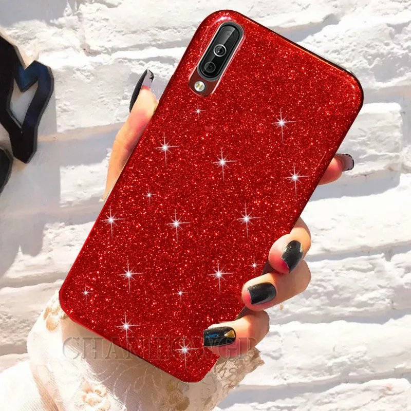 Блестящий Мягкий силиконовый чехол для huawei P30 P20 P10 P Smart mate 20 Lite Y5 Y6 Y7 Prime Honor 10 9 8X 7A 7C Pro Nova 2i