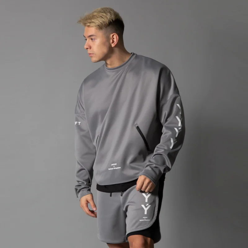 Мужские шорты для бега мужские спортивные 2 в 1 двухслойные быстросохнущие