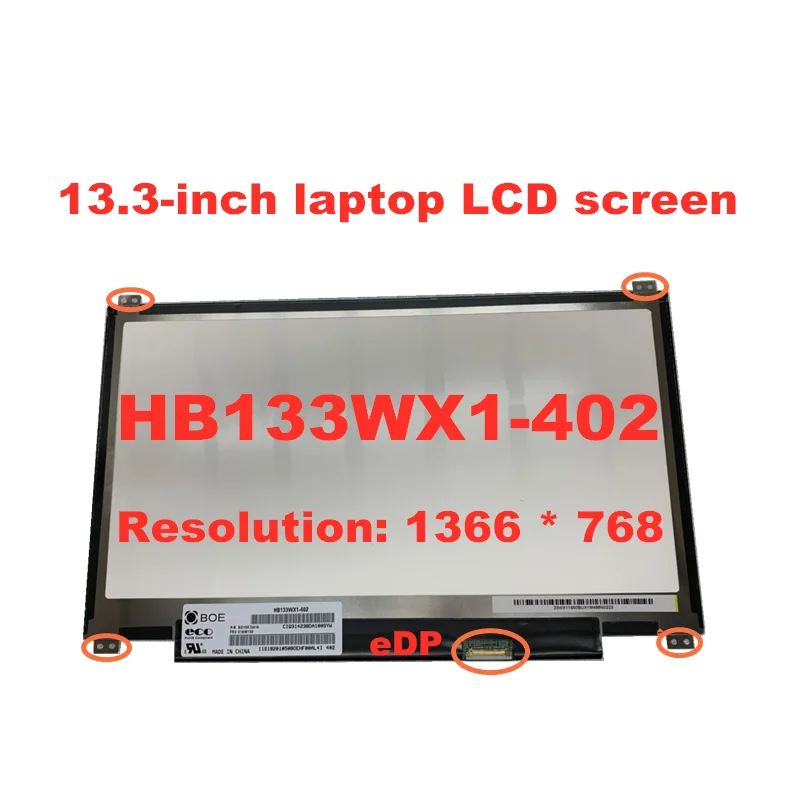 10 1 дюймовая панель для ASUS U330 U330P U31 70 Q302L TP300 TP300LA UX32A HB133WX1 402 B133XTN01.3 M133NWN1 R3 LTN133AT29 eDP