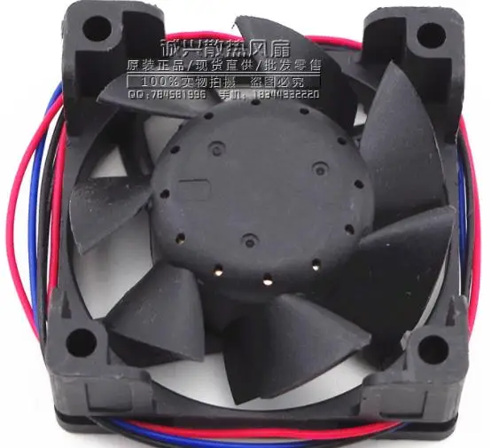 

For DELTA NFB0612HH F00 DC 12V 0.22A 60x60x25mm Server Cooling Fan