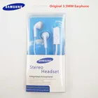 Оригинальные наушники Samsung S5830, гарнитура с микрофоном, 3,5 мм, проводные наушники-вкладыши для S6, S7 edge, A31, A51, A71, A91, A50, J6, J9