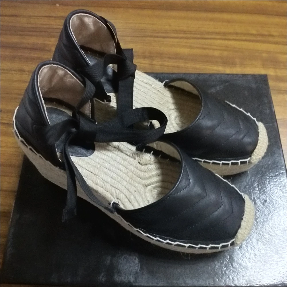 Chueyz/женские эспадрильи с ремешком на лодыжке удобные шлепанцы женская