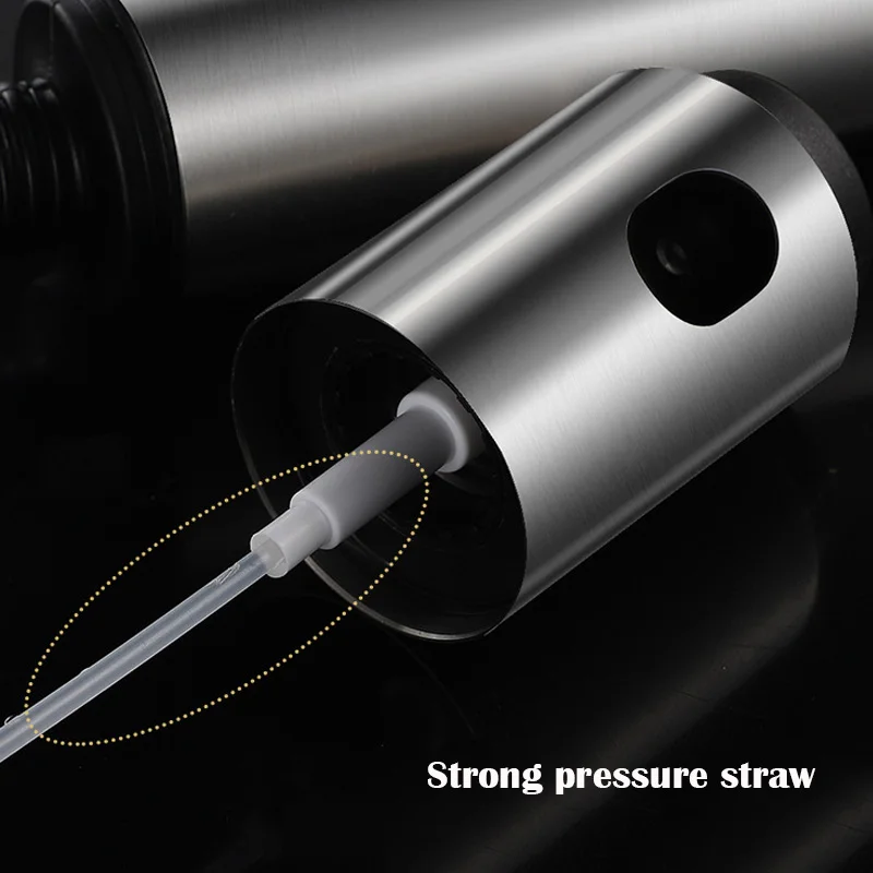 stainless steel spray bottle for oil cooking tool sets vinaigrette sprayer small jars kitchen gadget supplies olive organizer free global shipping