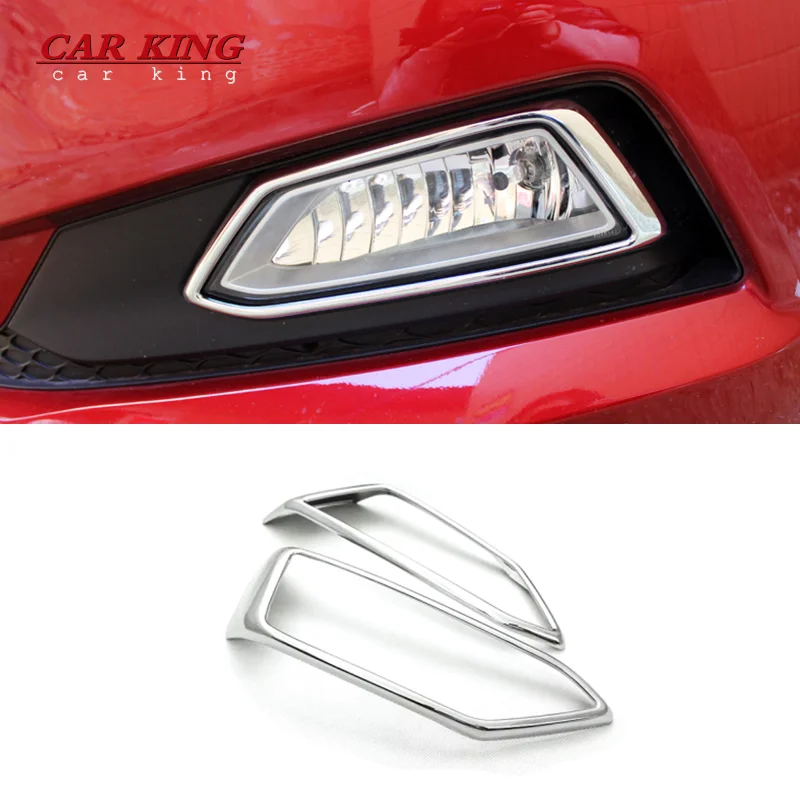 2 шт. хромированные накладки на передние противотуманные фары для Hyundai Solaris 2017 ABS |