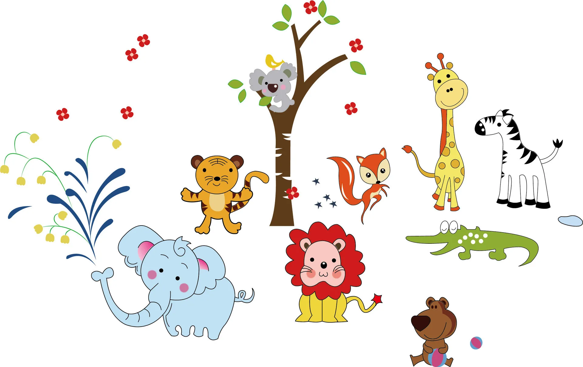 

Виниловые наклейки на стену с рисунком в виде птиц