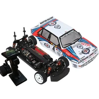 lc racing ptg 2 110 electric racing rally rc model car with kb lancia rally car shell and electronic equipment rtr version