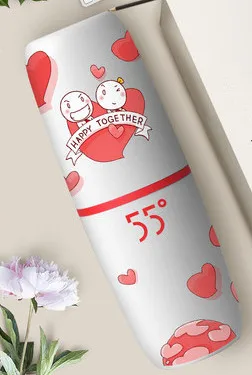 E-280ML Встряхните быстрое охлаждение в теплую воду 55 градусов изоляционная чашка из нержавеющей стали дорожная кружка-термос чашка умная пена чашка - Цвет: E-280ML