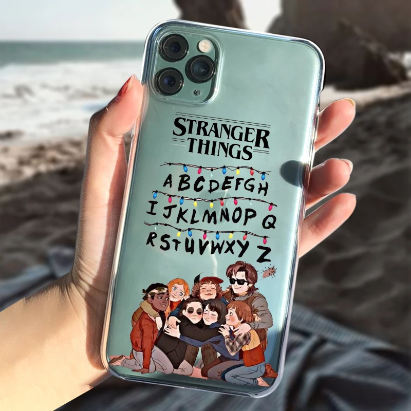 Американский сериала очень странные дела силиконовый чехол для мобильного