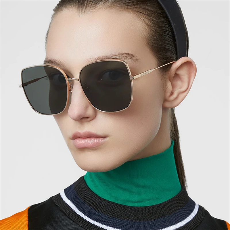 2020 Роскошные Квадратные Солнцезащитные очки женские брендовые дизайнерские
