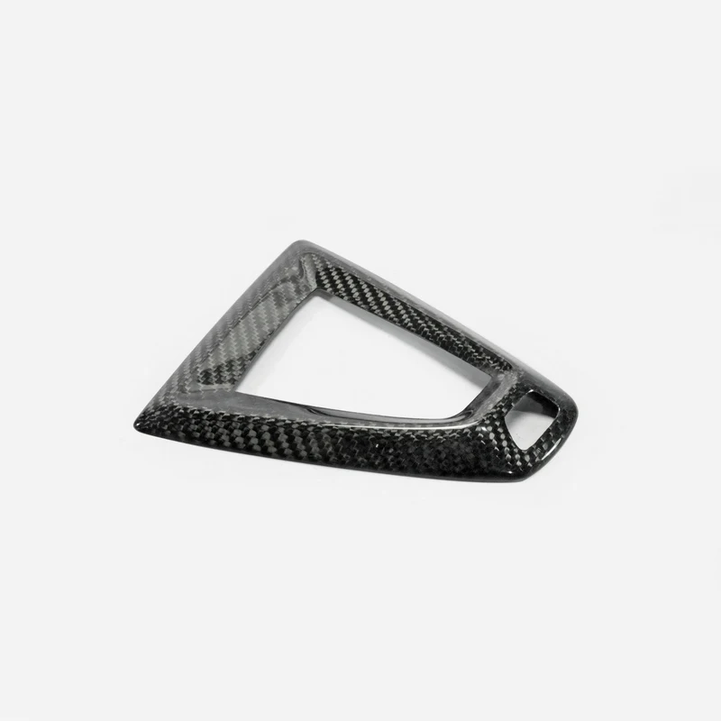 

Car-styling For BMW M2 M3 M4 X5M X6M Carbon Fiber Gear Surround LHD Glossy Finish Inner Knob Trim Fibre Drift Part Accessories