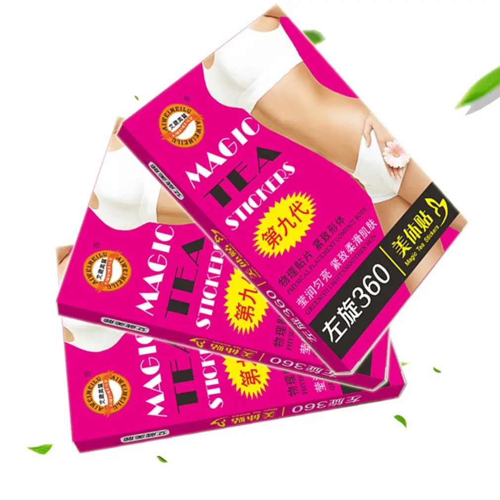 Карандаш тонкий патч для похудения и потери веса Целлюлит Жир сжигание Брюшная