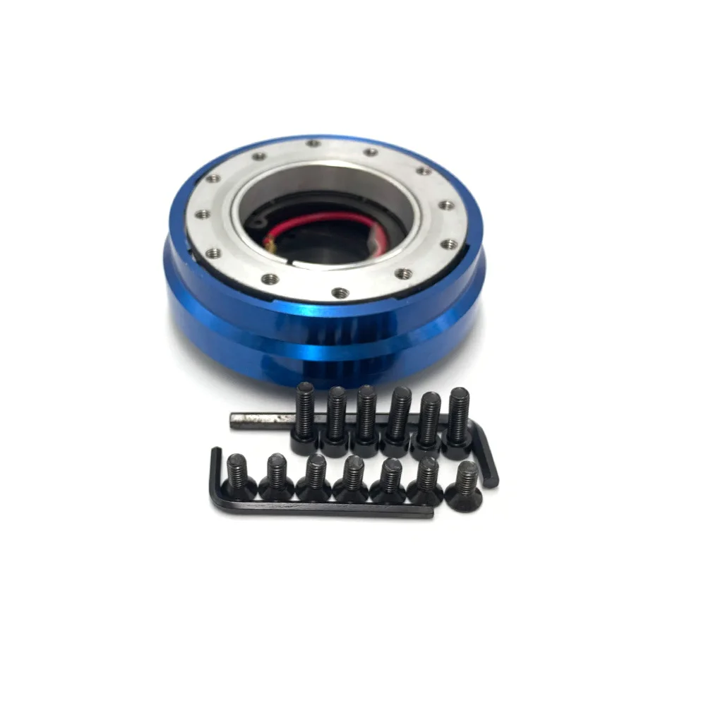 Тонкий быстросъемный 6 отверстий рулевое колесо адаптер ступицы Комплект