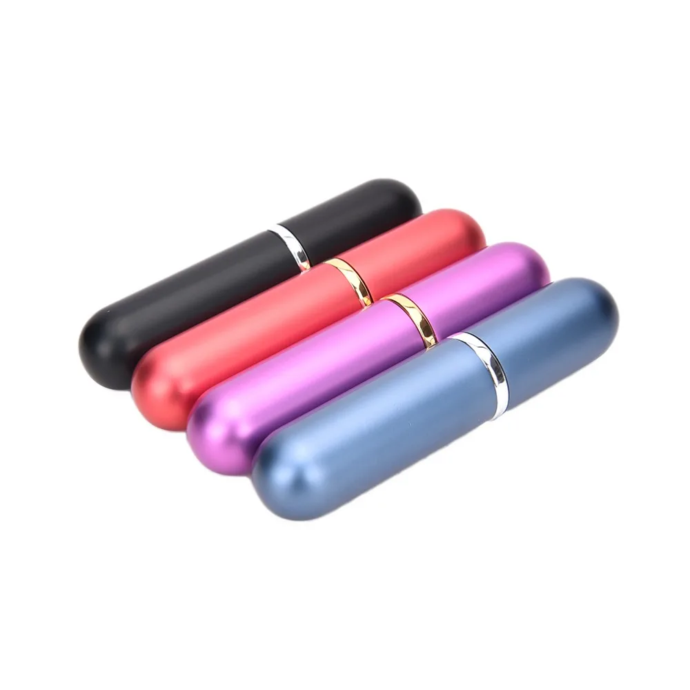 Карман 5 мл бутылки многоразового путешественник алюминий спрей пустой