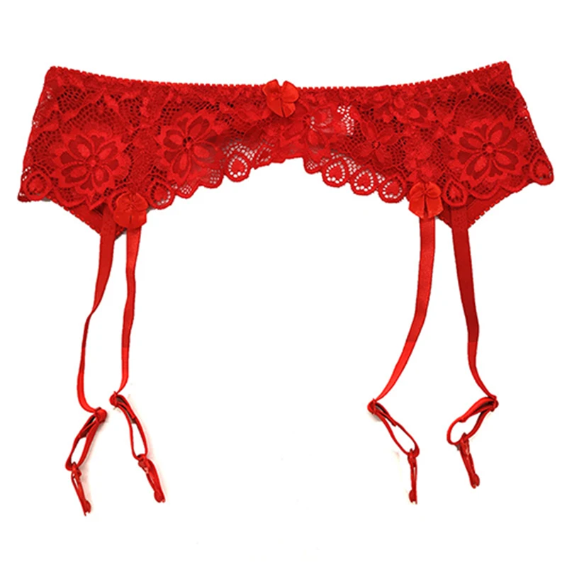 

1 Piece Women Lace Garters Suspenders Adjustable Double Breasted Waist Belt 4 colors Optional