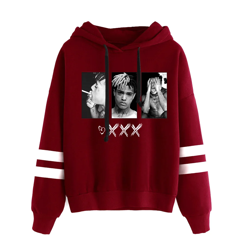 

XXXTENTACION Fashion Print Hoodies Outwear Sweatshirt Casual Unisex Soft Streetwear Hot sale Clothes