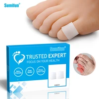 8pcs silicone gel little toe tube blisters corrector pinkie protector gel bunion toe finger protection health care foot tools